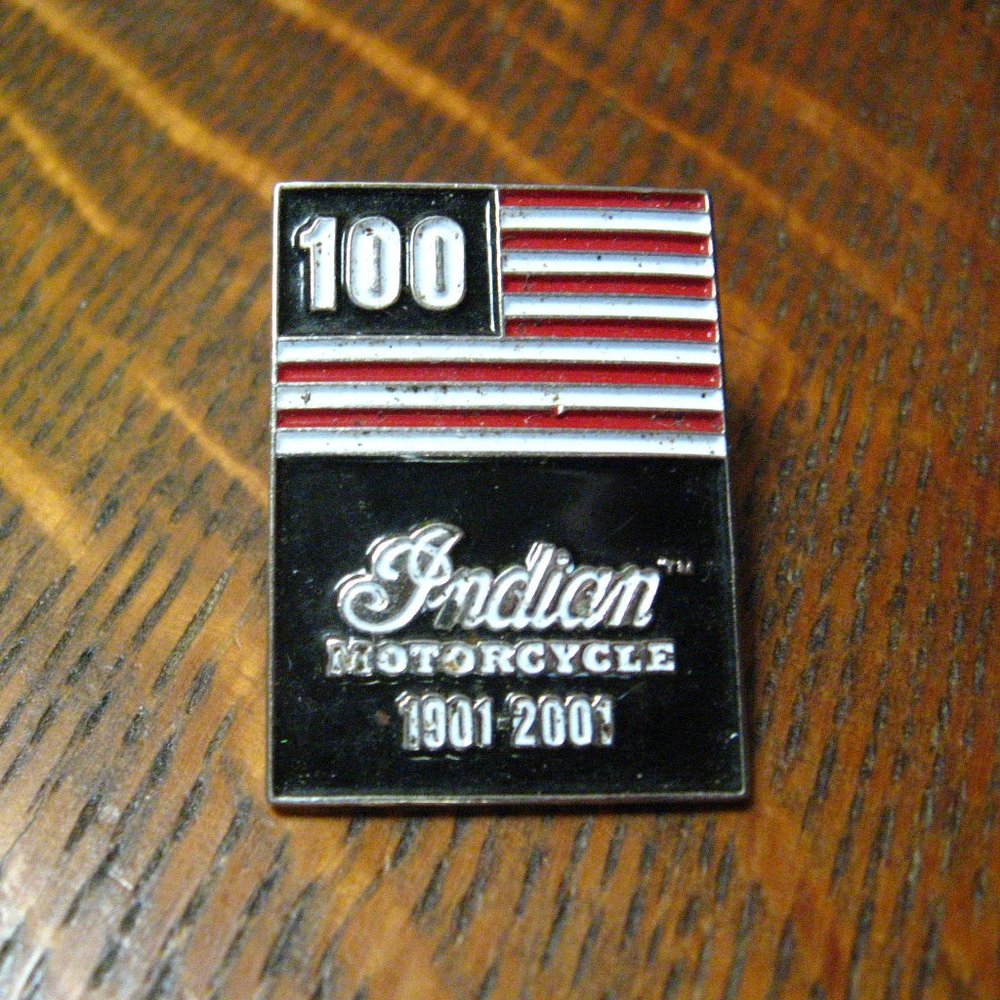 🏍 Indian Motorcycle Vintage 2001 Jacket Lapel Pin